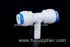 16Bar Pressure Plastic Quick Connect Fittings Leakage Proof PVC Elbow Tee