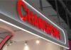Ourdoor Acrylic Waterproof LED Lighted Letter Signs Face Lit For Company LOGO