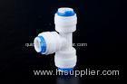 Quick Connect Tee Water Distributor Plastic Quick Connecting Series Fitting For Pipe