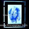 Double Side Crystal LED Light Box With Acrylic Panle Side For Decoration