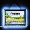 Clear Wall Mounted Crystal LED Light Box Light Weight For Picture Display