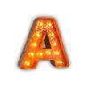 LED Alphabet Vintage Letter Lights Circus Style Light Up Sign For Room Decor
