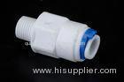 1 4 Inch Quick Connect Check Valve Adapter White Male Quick Coupler