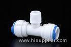 UF Water Purifier Accessories 1 4 Tee Fitting L Type With Screw Thread Connection