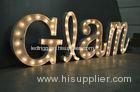 Giant Alphabet LED Light Up Letters Beautiful Free Standing For Wedding Decoration