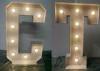 Customized Marquee LED Wedding Letter Lights For Indoor Outdoor Decoration
