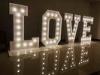 Large 21'' LED Decorative Love Light Letters Warm White For Wedding High Brightness