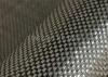 3K / 6K / 12K Carbon Fiber Fireproof Fiberglass Fabric High Modulus Black Color