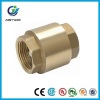 Brass Spring Check Valve With Plastic Core