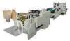 60G - 180G / M2 Square Bottom Paper Bag Making Roll Feeding With PLC System
