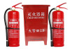 Portable dry powder fire extinguishe