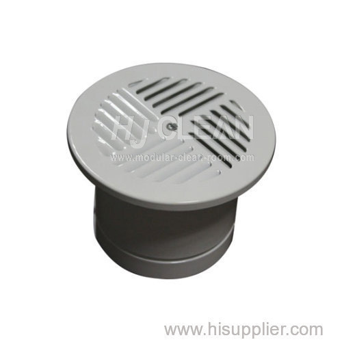 Aluminum air diffuser for workshop clean room