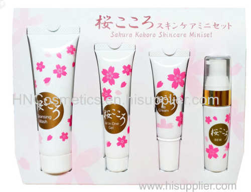 Sakura Kokoro Skincare Miniset