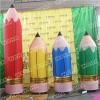 Inflatable Rocket Replica Toys With Customized Printing