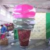 Big Inflatable Ice Cream Cone For Promotional Buffet Store