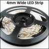 UL 4mm Wide LED Strip With 2835 SMD Super Bright LED Chip