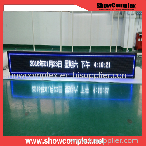 P10 Full Color LED Message Sign for Advertising