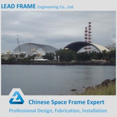 Customized LF light steel space frame for coal shed