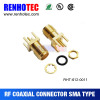 Factory price 4 pin connector pcb sma female 4 pin speaker wire connectors