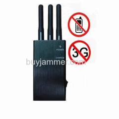 5 Band Portable 3G Cell Phone Signal Jammer