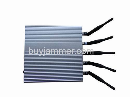 5 Antenna Cell Phone jammer(3G GSM CDMA DCS PHS)