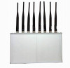 High Power 8 Antennas 16W 3G 4G Mobile phone WiFi Jammer with Cooling Fan