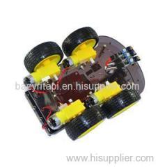 Multi-Functional 4WD Robot Car Chassis Kits UNO R3 170 Point Mini Breadboard For Robot Car