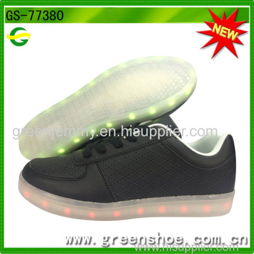 hot selling good more colors fashion led shoes