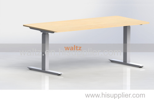 Good quality nice design height adjustable desk with dual motor