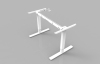 Best selling Hand crank height adjustable sit stand desk from manufacture