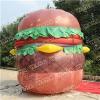 Inflatable Hamburger Food Replica For Buffet Store Advertising