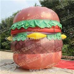 Inflatable Hamburger Food Replica For Buffet Store Advertising