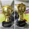 3m High Inflatable Cup Trophy For Champions League Or Football