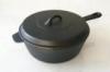 pre-seasoned cast iron cookware