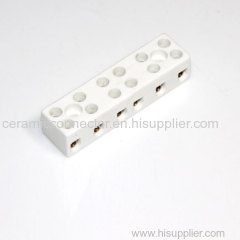 Multi holes steatite terminal block4