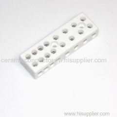 Multi holes steatite terminal block2