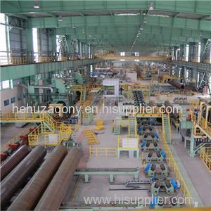 3 Layer PE Steel Pipe Anti-Corrosion Coating Processing Production Line