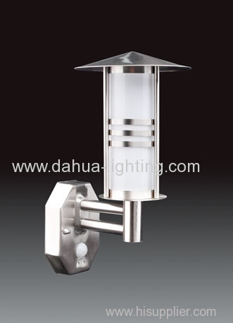 Stainless steel outdoor wall lamp/PIR lamp/Sensor lamp