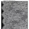 E8048 off White Eyelash Lace Fabric for Wedding Dress