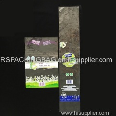 custom bopp micro perforated bag for vegetables or fruit