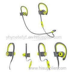 Original Beats By Dre Powerbeats2 Wireless In-Ear Bluetooth Headphones Sealed Shock Yellow