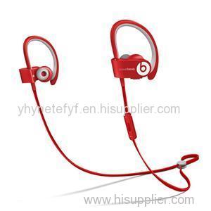 Beats By Dr. Dre Powerbeats2 Wireless Ear-Hook Wireless Headphones Red