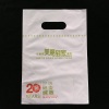 Die cut punch handle shopping bags