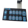 EL backlight membrane switch from china supplier