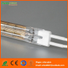 Short wave double tube ir heater lamp