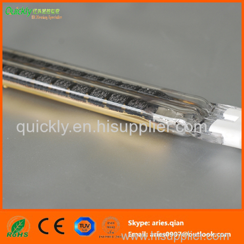 Carbon element infrared heat tube