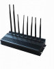 8 Bands High Power 3G Phone Jammer WiFi GPS LoJack UHF VHF Jammer