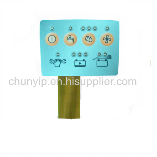 led dimmer fpc circuit membrane switch