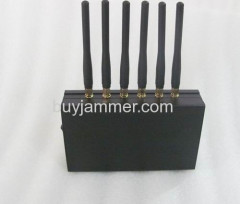 6 Bands Car Remote Control Jammer