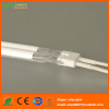 Infrared heating lamp with white reflector